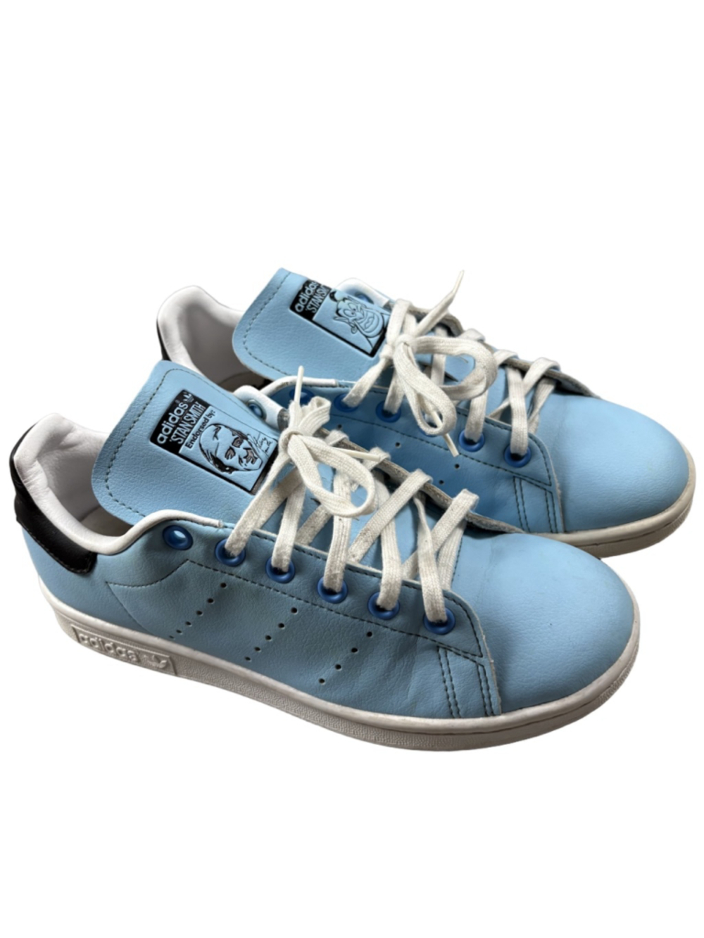 Adidas Stan Smith Disney Genie Blue Sneakers Womens 4.5